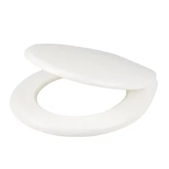 Abattant WC First en polypropylène coloris blanc