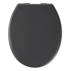Cooke & Lewis Abattant WC Genoa avec frein de chute gris