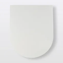 GoodHome Abattant WC Cavally en duraplast coloris blanc avec frein de chute