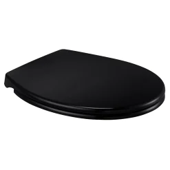 GoodHome Abattant WC Diani coloris noir en duraplast avec frein de chute