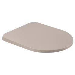 Abattant Wc|GoodHome Abattant WC duroplas Tanaro taupe