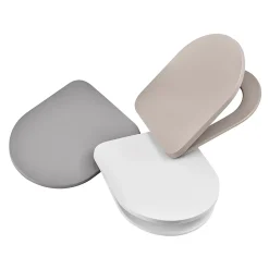Abattant Wc|GoodHome Abattant WC duroplas Tanaro taupe