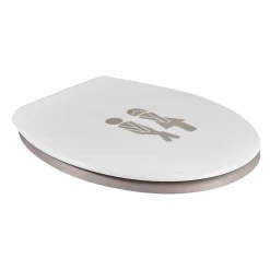 Abattant Wc|GoodHome Abattant WC Genoa lui & elle
