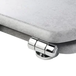 Abattant Wc|GoodHome Abattant WC Pilica concrete