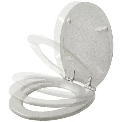 Abattant Wc|GoodHome Abattant WC Pilica concrete