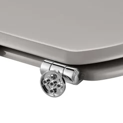 Abattant Wc|GoodHome Abattant WC Pilica coloris gris en bois avec frein de chute