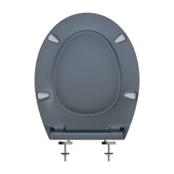 Abattant Wc|Bemis Abattant WC gris anthracite brillant