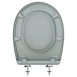 Abattant Wc|Bemis Abattant WC gris clair brillant Classic