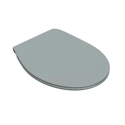 Abattant Wc|Bemis Abattant WC gris clair brillant Slim