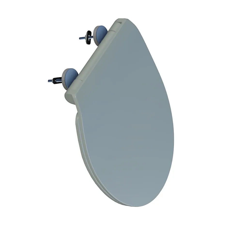 Abattant Wc|Bemis Abattant WC gris clair brillant Slim