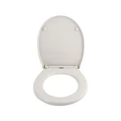 Abattant Wc|Spirella Abattant wc HARRY Gris Clair Charnière Zinc
