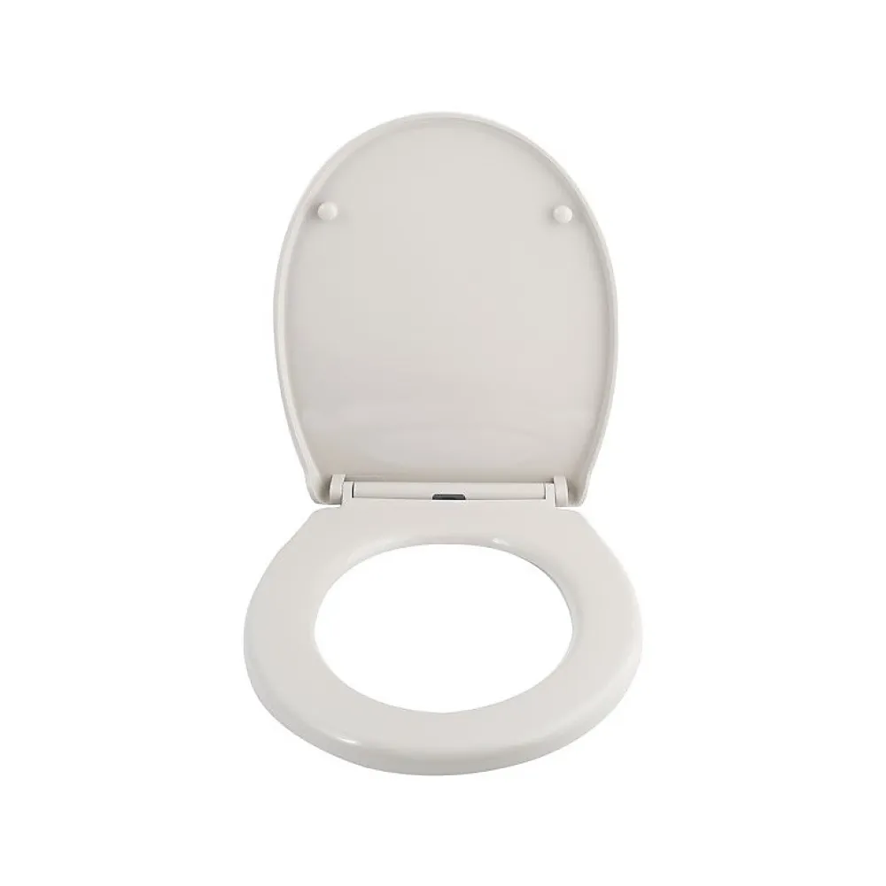 Abattant Wc|Spirella Abattant wc HARRY Gris Clair Charnière Zinc