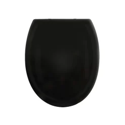 Spirella Abattant wc HARRY Noir Charnière Zinc