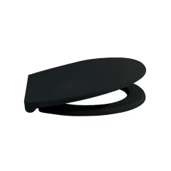 Spirella Abattant wc HARRY Noir Charnière Zinc
