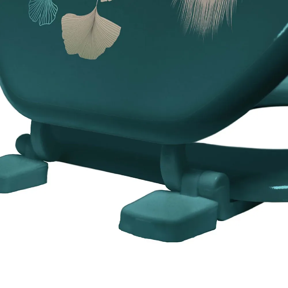 Importdistrib Abattant wc imprimé "ginkoblue" 47cm vert