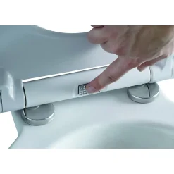 Abattant Wc|Guy Levasseur Abattant WC lumineux thermodur LED 45x37x6cm