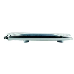 MSV Abattant wc MDF Cardiff Gris Charnières Inox