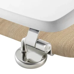 Abattant Wc|Douceur D'Intérieur Abattant WC MDF charnières métal HAVANE