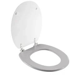 Douceur D'Intérieur Abattant WC MDF charnières métal Amber