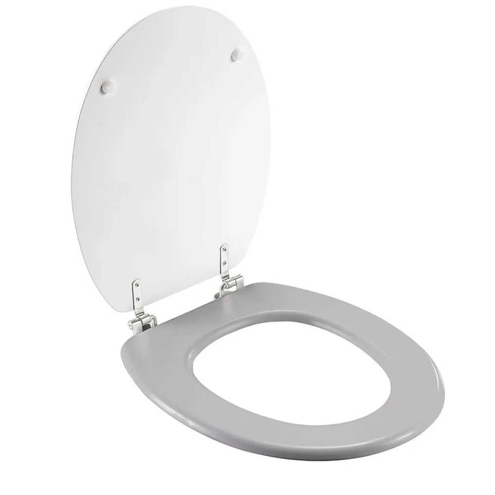 Douceur D'Intérieur Abattant WC MDF charnières métal Amber