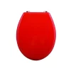 MSV Abattant wc MDF CLEO Rouge Charnières Inox