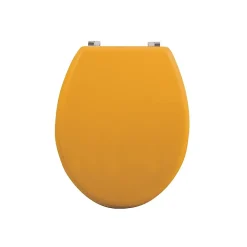MSV Abattant wc MDF CLEO Safran mat Charnières en Inox