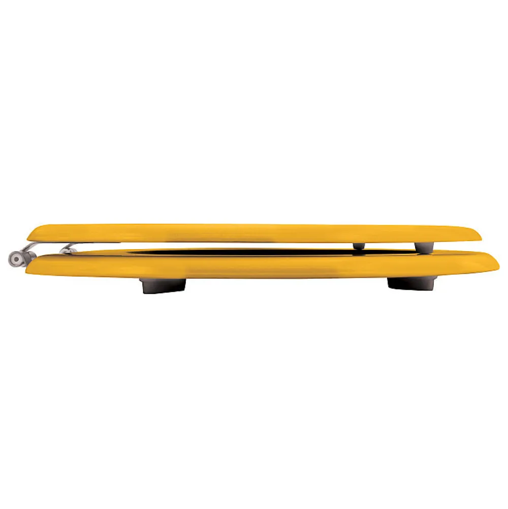 MSV Abattant wc MDF CLEO Safran mat Charnières en Inox