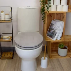 Guy Levasseur Abattant WC MDF compressé frein de chute