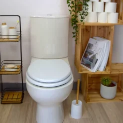 Abattant Wc|Guy Levasseur Abattant WC MDF compressé blanc 42.5cm
