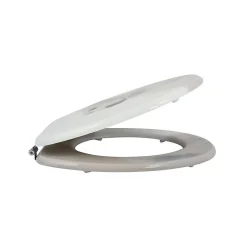 MSV Abattant wc MDF Dog SCOTT Beige Charnières Inox