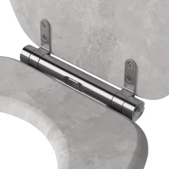 Abattant Wc|Gelco Design Abattant wc mdf effet beton soft close
