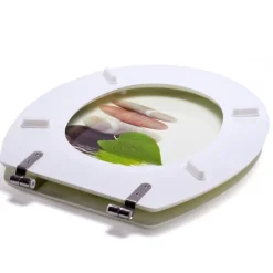Abattant Wc|MSV Abattant WC MDF Lingga - - Universel - Blanc - 42,5x36,5x5cm