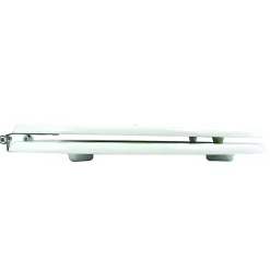 MSV Abattant wc MDF Sofaïa à Motifs Fleurs Charnières Inox