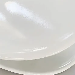 MSV Abattant WC - MDF - Charnières plastiques - Blanc