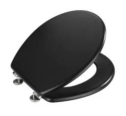 Abattant Wc|Wenko Abattant WC noir mat MDF Prima