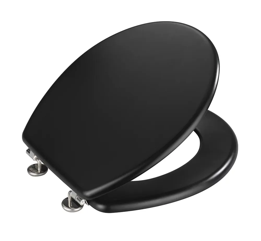 Abattant Wc|Wenko Abattant WC noir mat MDF Prima