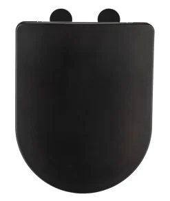 Abattant Wc|Wenko Abattant WC noir mat Thermodur Galati