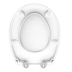 Abattant Wc|Instmaier Abattant WC ovale en duroplast blanc avec frein de chute ALMA