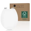 Abattant Wc|Instmaier Abattant WC ovale en MDF blanc avec frein de chute GAIA