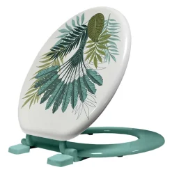 Douceur D'Intérieur Abattant WC Panazio Tropical (47x37 cm - Bleu)