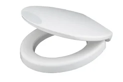 SFA Abattant WC PMR déclipsable blanc avec frein de chute, Sanifix