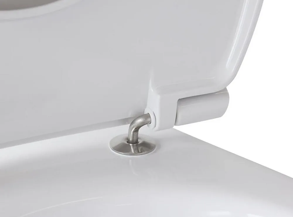 Olfa Abattant WC RD 2 Inox - blanc - ref :7RD9001D
