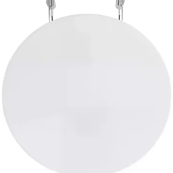 Sanindusa Abattant WC rond pour WC WCA blanc (non universel)