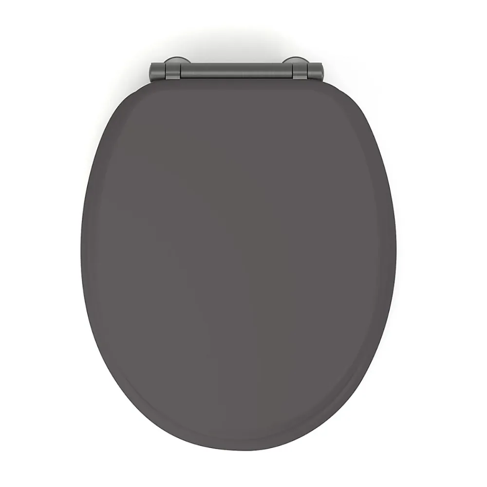 Abattant Wc|Gelco Design Abattant wc samba mdf carbone déclipsable soft close