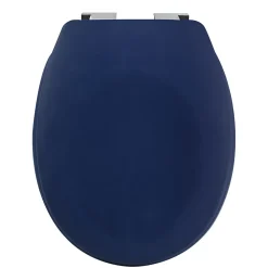 Spirella Abattant WC Neela bleu foncé mat