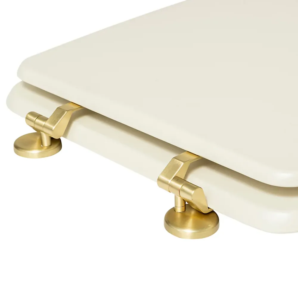 5Five Abattant WC standard coloris ivoire, Duo
