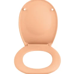 Spirella Abattant wc Thermo dur avec frein de chute NEELA Pêche Charnières ABS Chromé