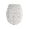 Abattant Wc|MSV Abattant wc Thermo Dur MOZAIK Beige Charnières PS