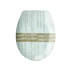 Abattant Wc|MSV Abattant wc Thermo Dur ONS Beige Charnières PS