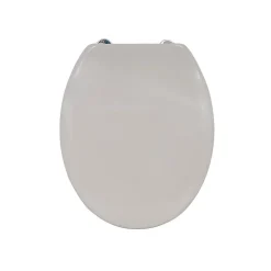 Abattant Wc|MSV Abattant wc Thermo Dur Taupe Charnières Inox